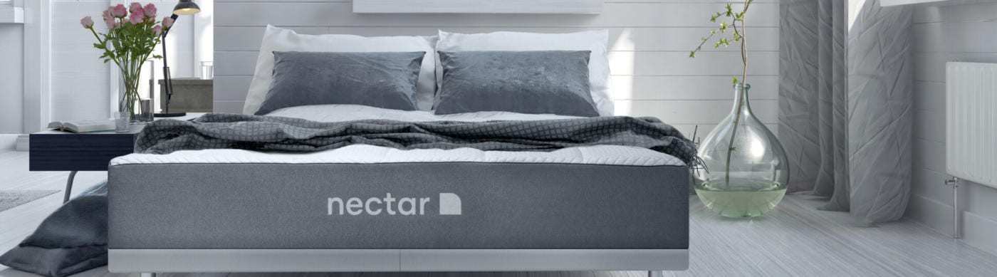 Bedroom with Nectar Mattress