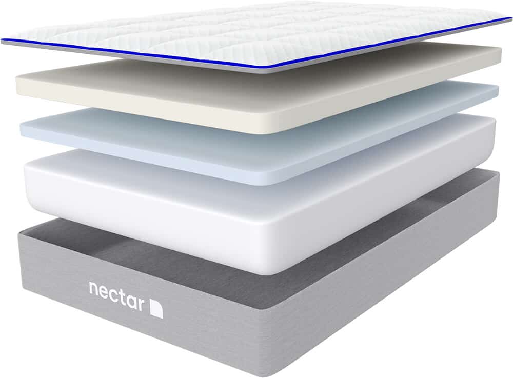 memory foam mattress layers nectar memory foam mattress layers