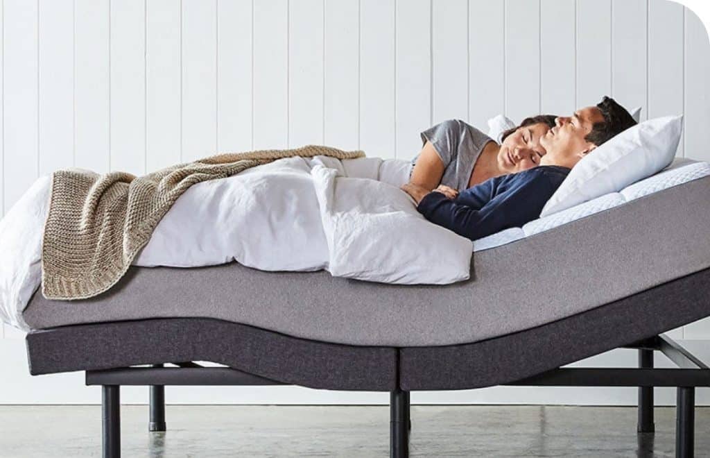 nectar adjustable base with sleep number mattress