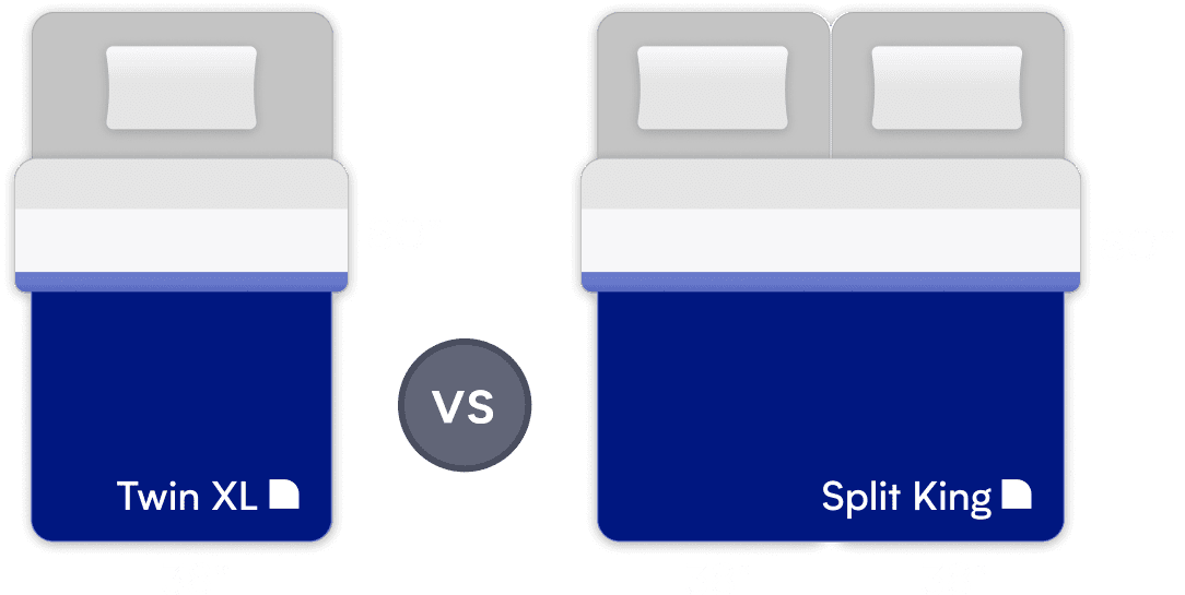 Twin XL vs Split King Nectar sleep