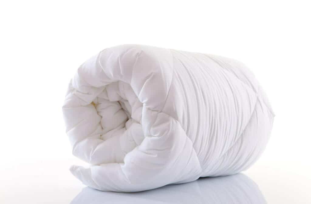 A White Double Blanket