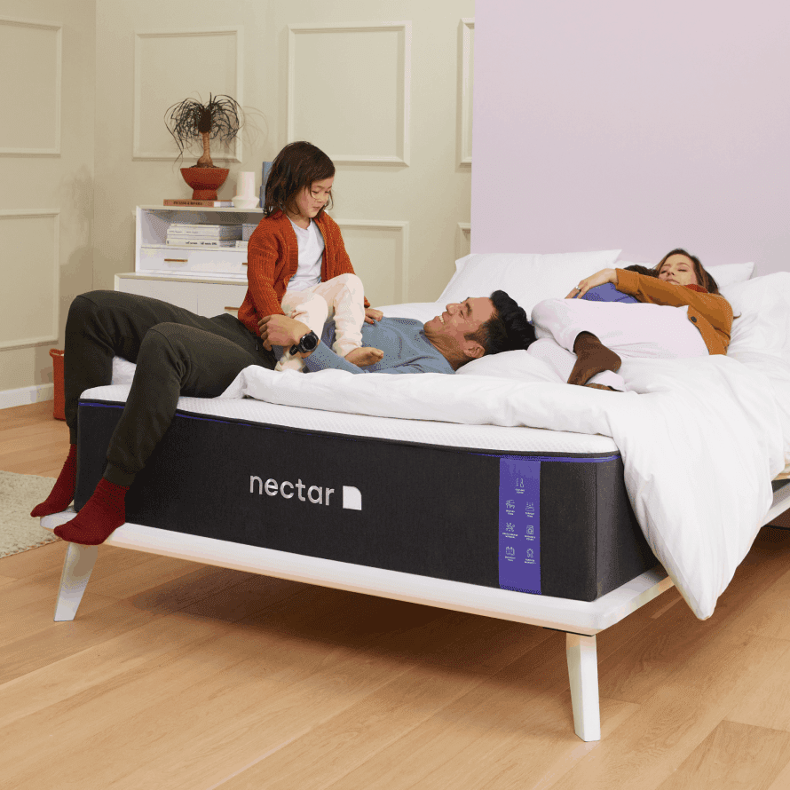 dimensions of nectar queen mattress