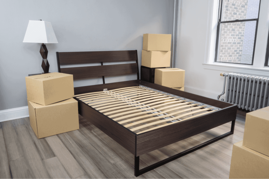 Mid-Century Modern Bed Frame