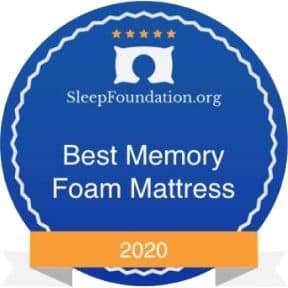 Awards 41 sleep foundation best memory foam