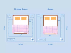 Olympic Queen Vs Queen Comparison Illustration