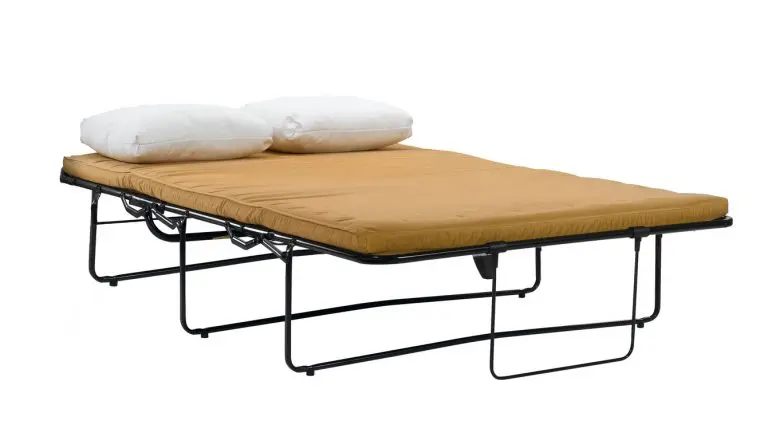 folding metal bed