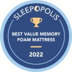 Awards 11 sleepopolis best value memory foam 2022
