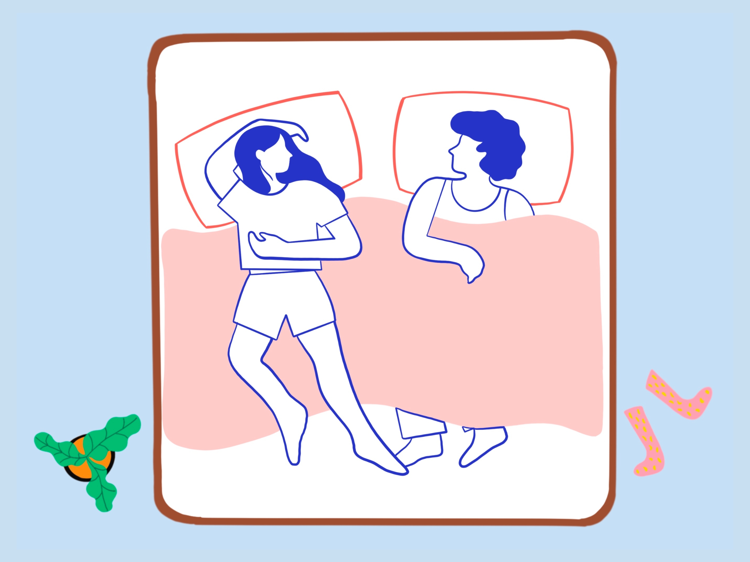 Intimate Sleeping Positions