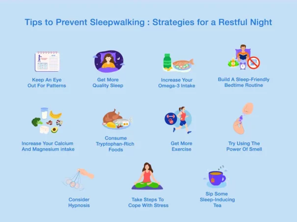 11 Tips to Prevent Sleepwalking: Strategies for a Good Sleep