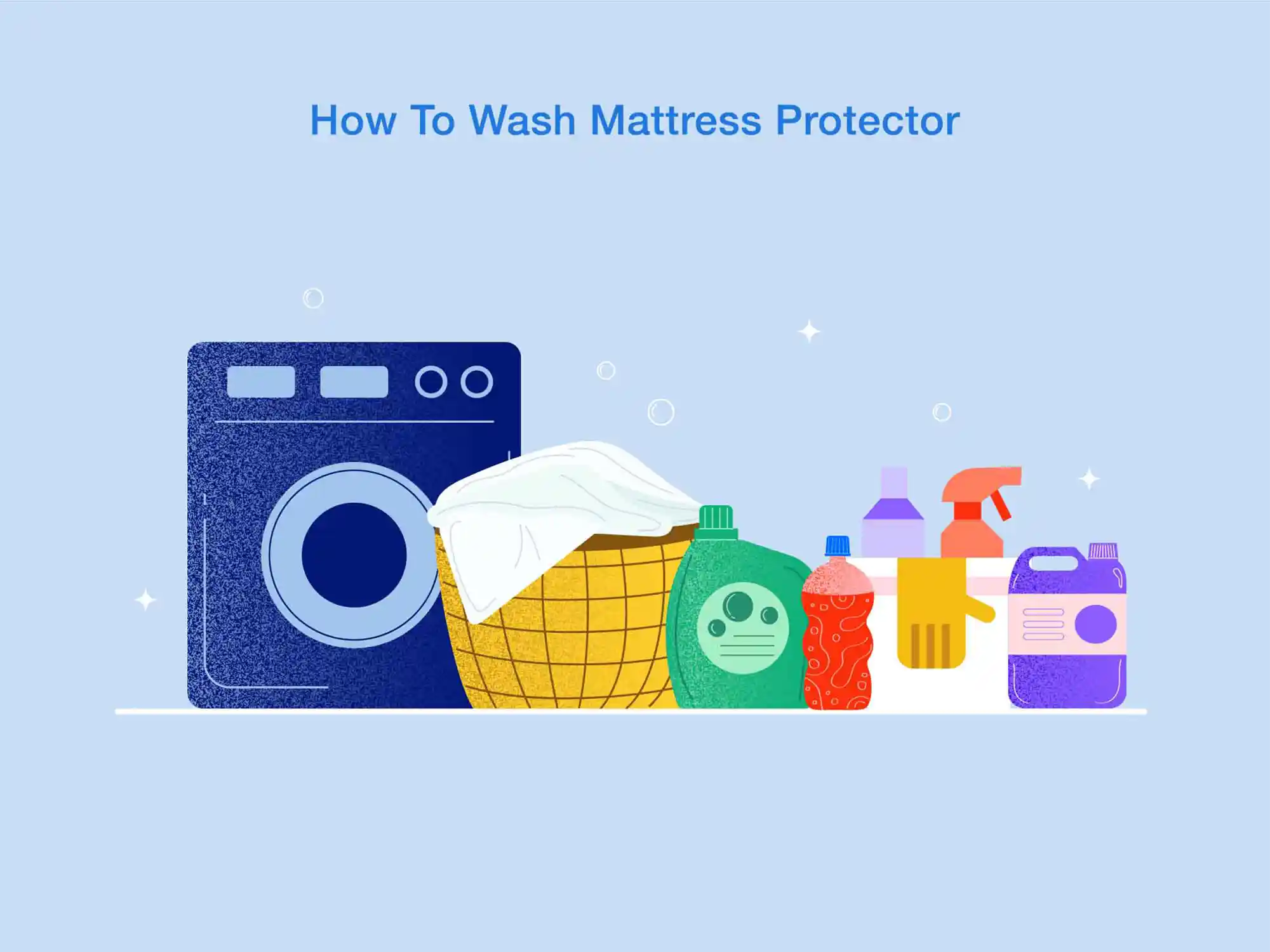 How to Wash a Mattress Protector