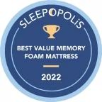 sleepopolis best value memory foam 2022